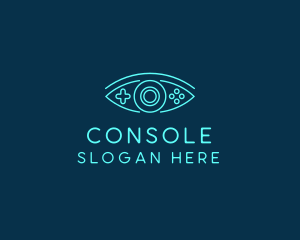 Eye Game Console logo design