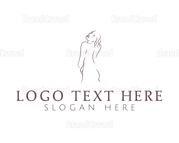 Erotic Woman Body Logo