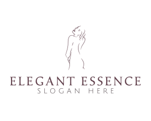 Erotic Woman Body logo design