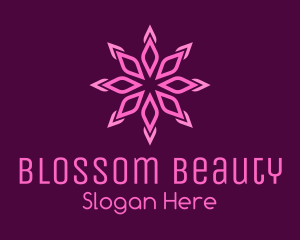 Petals - Crystal Flower Petals logo design