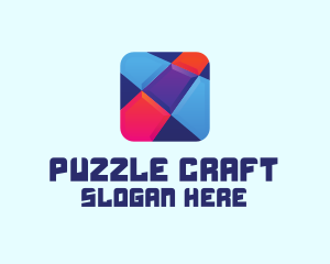 Puzzle Game App logo design