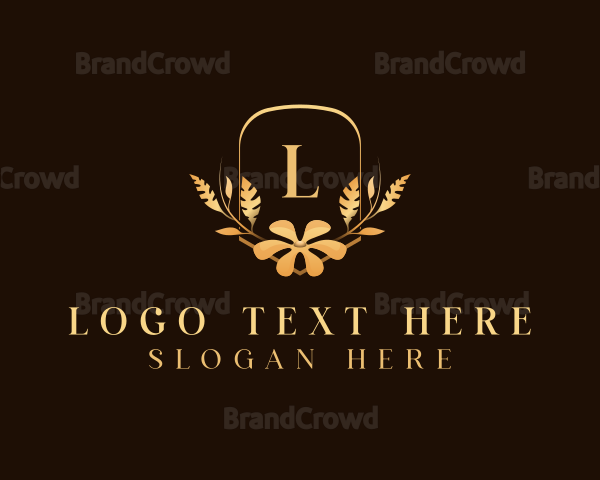 Elegant Flower Bloom Logo
