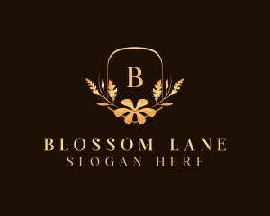 Elegant Flower Bloom logo design