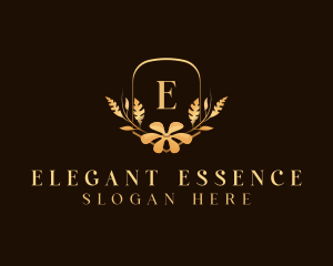 Elegant Flower Bloom logo design