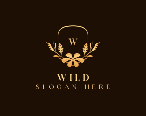 Elegant Flower Bloom logo design