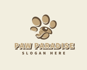 Paw - Pet Dog Paw logo design