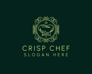 Chef Cuisine Emblem logo design