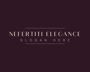 Elegant Minimalist Boutique logo design