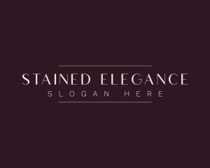 Elegant Minimalist Boutique logo design