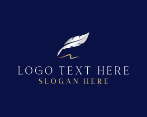 Feather Quill Ink Logo