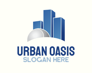 City - Urban City Analytics logo design