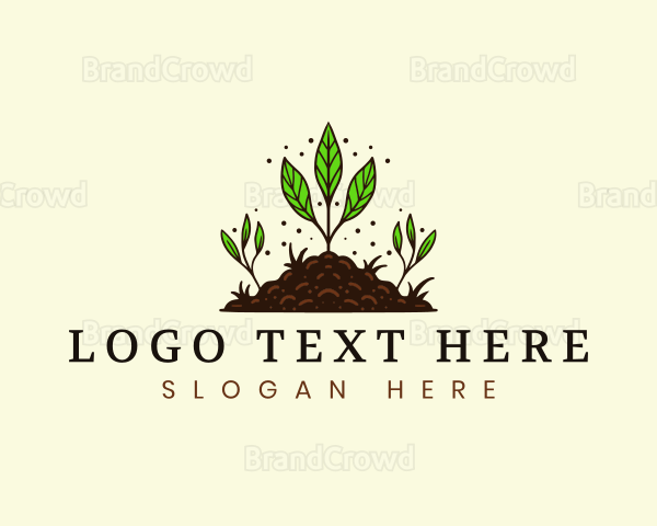 Sprout Plant Gardening Logo