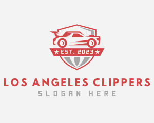 Race Sports Car Logo