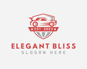 Supercar - Race Sports Car logo design