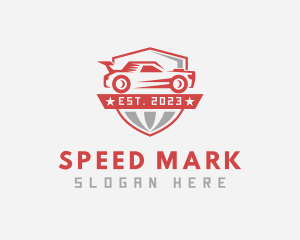 Race Sports Car logo design