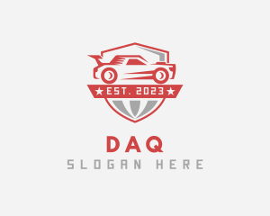 Driver - Race Sports Car logo design