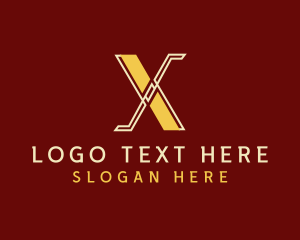 Letter X - Cyber Digital Technology logo design