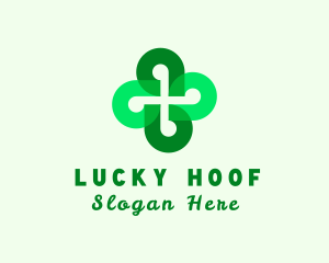 Natural Clover Leaf logo design