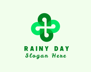 Natural Clover Leaf logo design