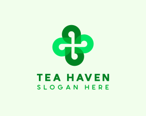 Natural Clover Leaf logo design