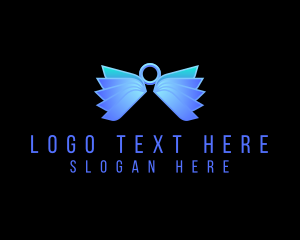 Wings - Wings Angel Halo logo design