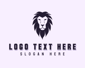 Insurance - Wildlife Zoo Lion logo design