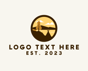 Lagoon - Outdoor Autumn Scenery logo design