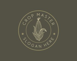 Natural Corn Vegetable logo design