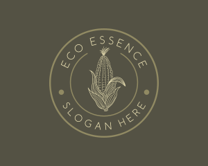 Natural - Natural Corn Vegetable logo design