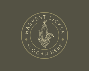 Farm Corn Vegetable logo design