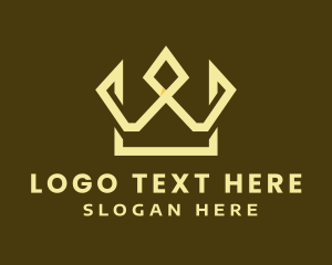 Gold - Luxe Crown Jewelry logo design