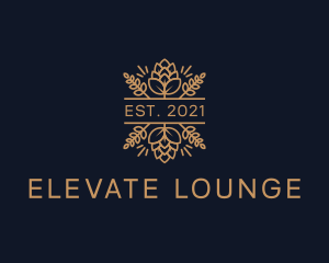 Lounge - Beer Brewery Liquor logo design