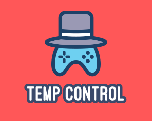 Gentleman Video Game Controller  logo design