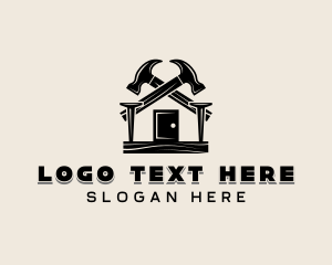 Tools - Hammer House Construction logo design