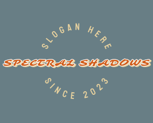 Retro Shadow Business logo design