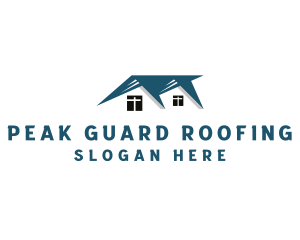 Roofing Home Residential  logo design