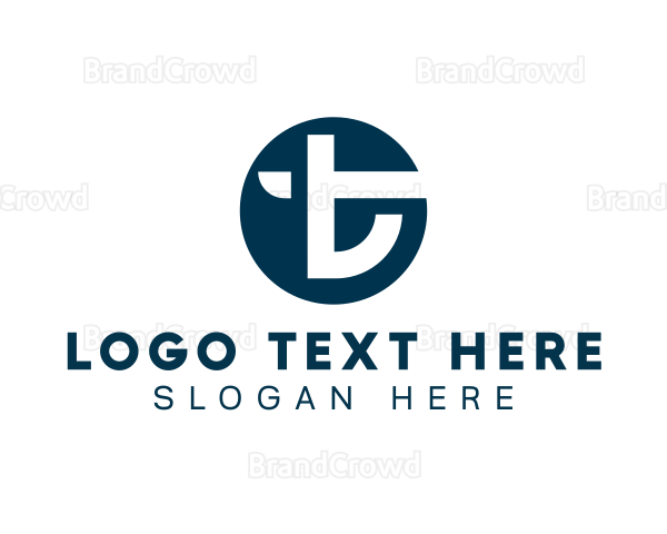 Digital Professional Startup Letter T Logo