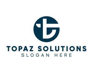 Digital Professional Startup Letter T logo design