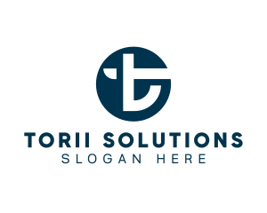 Digital Professional Startup Letter T logo design