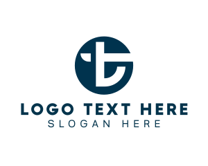 Digital Professional Startup Letter T Logo