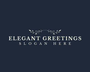 Elegant Floral Boutique logo design