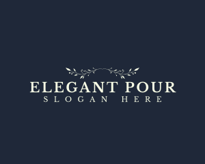 Elegant Floral Boutique logo design