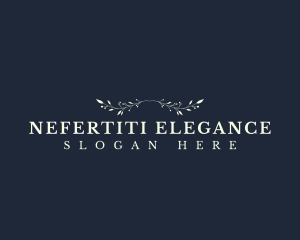 Elegant Floral Boutique logo design