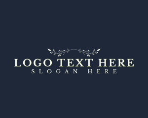 Elegant Floral Boutique Logo