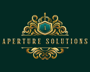 Premium Royalty Crest logo design