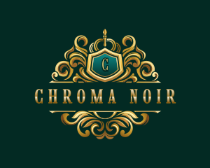 Premium Royalty Crest logo design