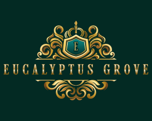 Premium Royalty Crest logo design