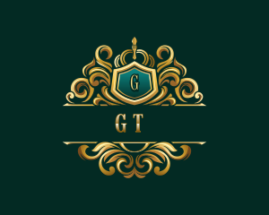 Premium Royalty Crest logo design