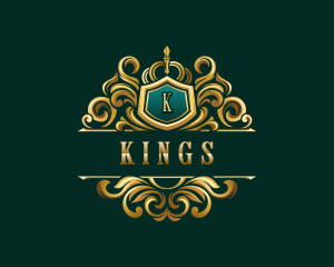 Premium Royalty Crest logo design