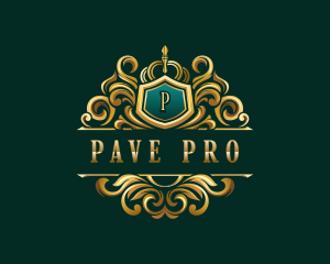 Premium Royalty Crest logo design